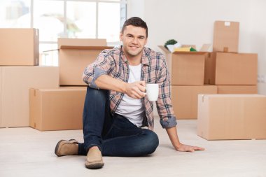 yeni bir eve taşındım..