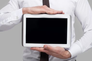 Dijital tablet tutan adam