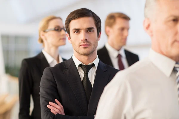Confident young businessman — Stock Photo, Image