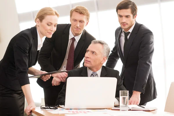 Business people at work. — Stock Photo, Image