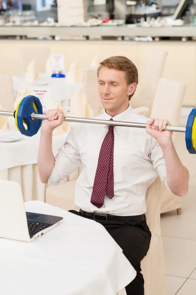 Ich wähle einen gesunden Lebensstil. — Stockfoto