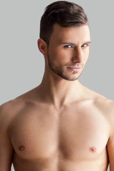 Handsome young muscular man — Stock Photo, Image