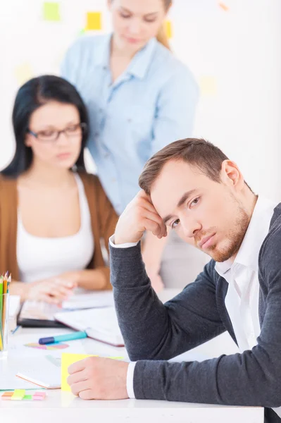 Tired businessman. — Stock Photo, Image