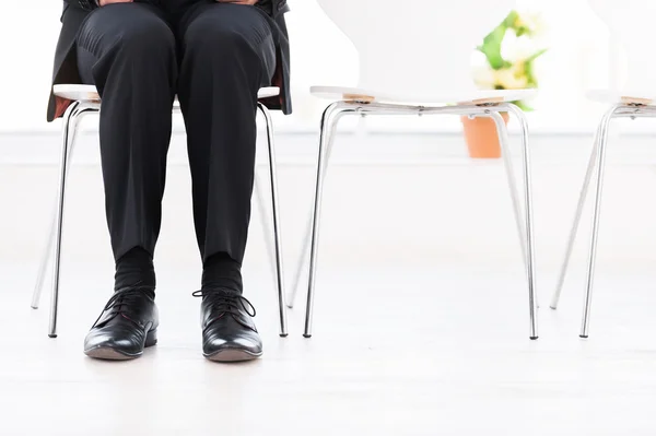 Esperando la entrevista . — Foto de Stock