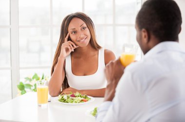 genç Afrikalı Çift