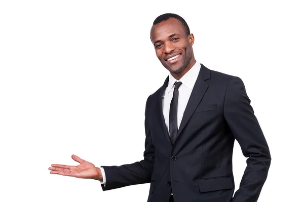 Hombre africano en ropa formal — Foto de Stock