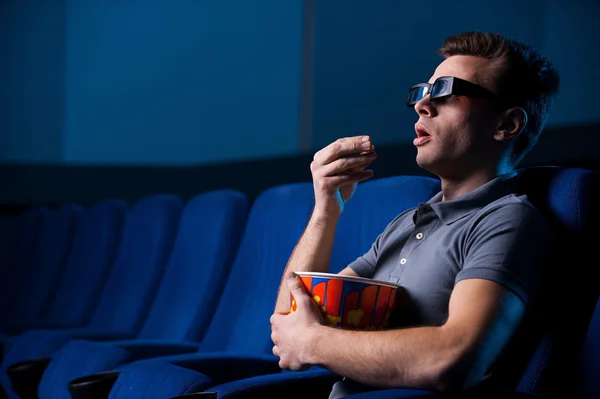Watching 3D movie. — Stock Photo, Image