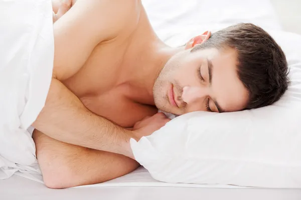 Man sleeping — Stock Photo, Image