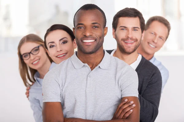 Confident business team — Stock Photo, Image