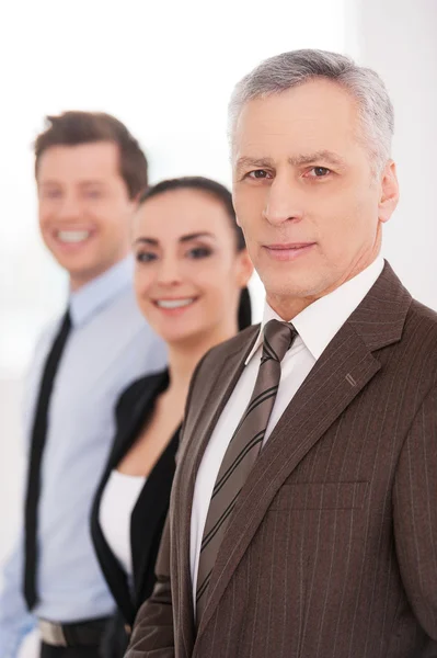 Vertrouwen mensen in formalwear — Stockfoto