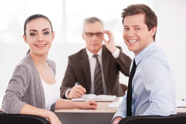 Erfolgreiches Geschäftsteam. — Stockfoto