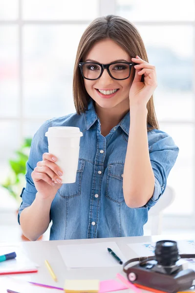 Kaffeepause. — Stockfoto