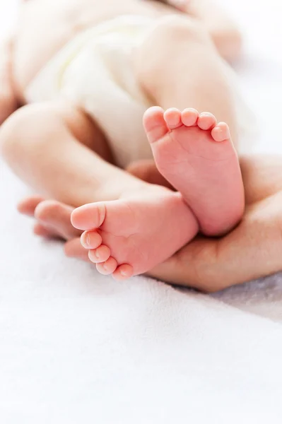 Tiny little feet. — Stock Photo, Image