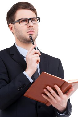 iş çözümleri hakkında düşünme.