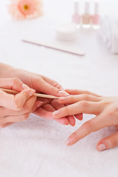 Nail pampering. — Stock Photo, Image