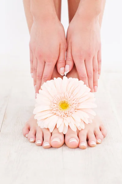 Beautiful feet. — Stock Photo, Image