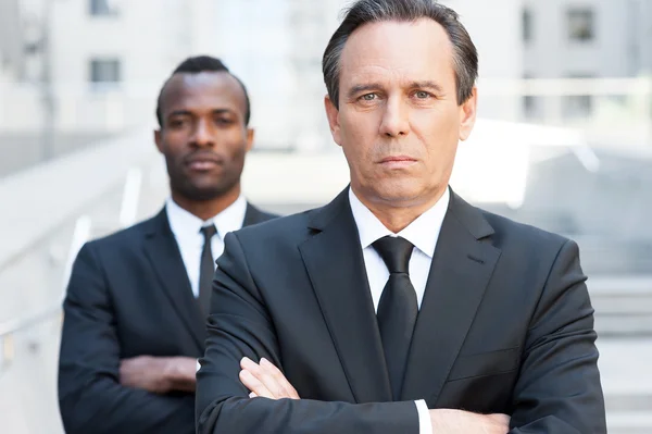 Confident business experts. — Stock Photo, Image