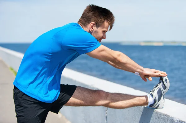 Värmer upp — Stockfoto