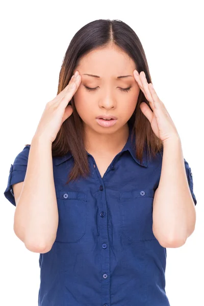 Depressed woman. — Stock Photo, Image