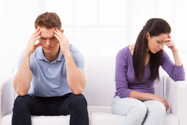 Dificuldades de relacionamento . — Fotografia de Stock