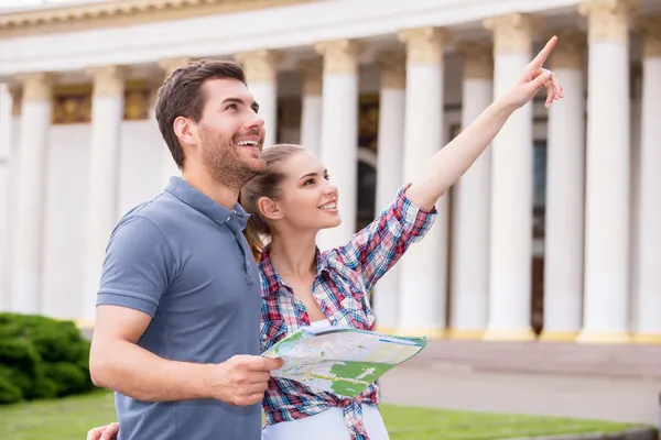 Staden resenärer. — Stockfoto