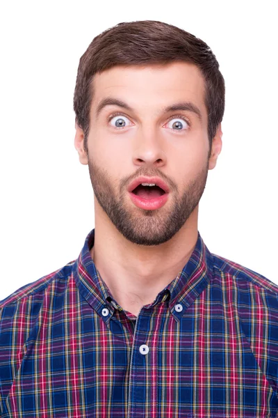 Surprised young man — Stock Photo, Image