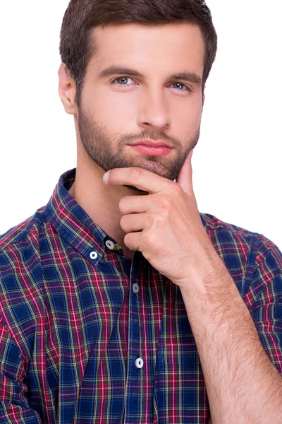 Thoughtful young man — Stock Photo, Image
