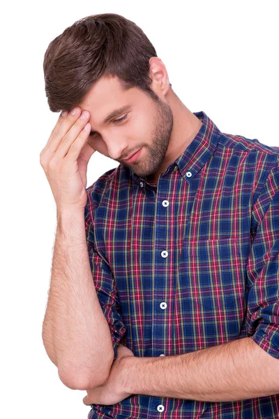 Frustrated young man — Stock Photo, Image