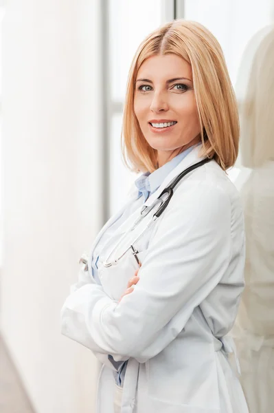 Hermosa doctora . — Foto de Stock