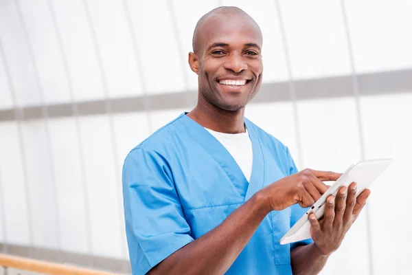 Confident surgeon. — Stock Photo, Image