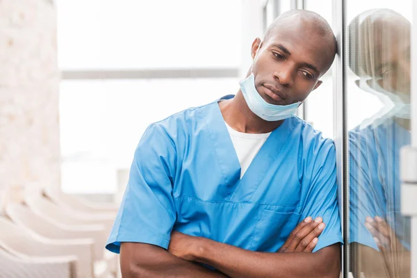 Depressed surgeon. — Stock Photo, Image