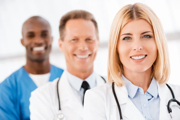 Equipe de médicos médicos. — Fotografia de Stock