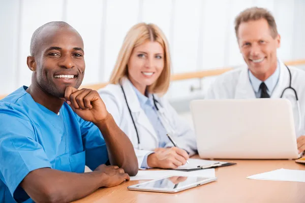 Reunião de médicos . — Fotografia de Stock