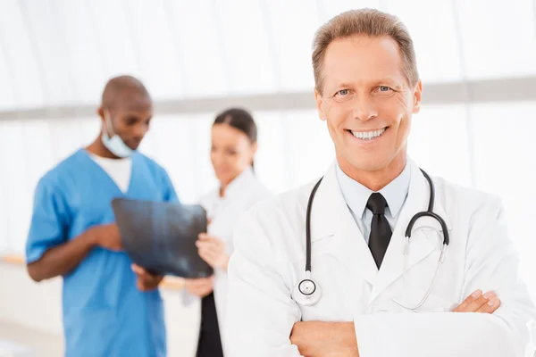 Confident doctor. — Stock Photo, Image