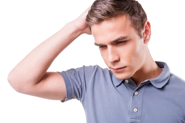 Depressed young man — Stock Photo, Image