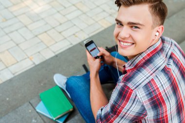 MP3 çalar müzik adamı