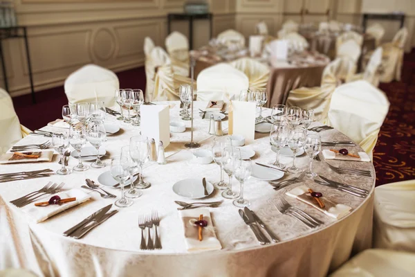Ballroom miljö för bröllop — Stockfoto