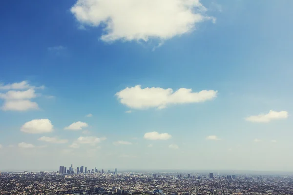 ロサンゼルスの風景と青空 — ストック写真