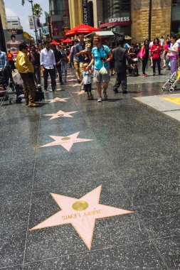 Hollywood walk of fame yıldız