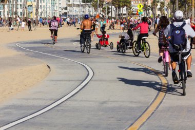 Santa monica bisiklet yolu