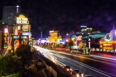 Vegas gece hareket