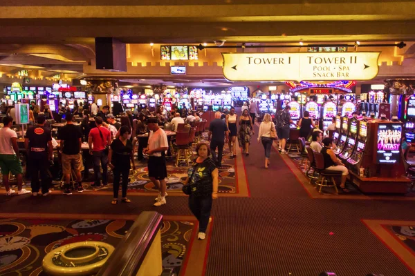 Casino lotado — Fotografia de Stock