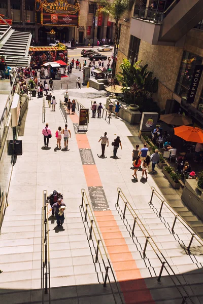 Entrada de Hollywood e Highland Center — Fotografia de Stock