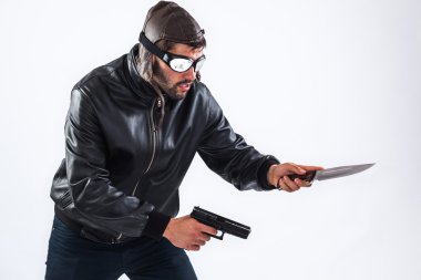 tehlikeli genç assassin suç için hazır