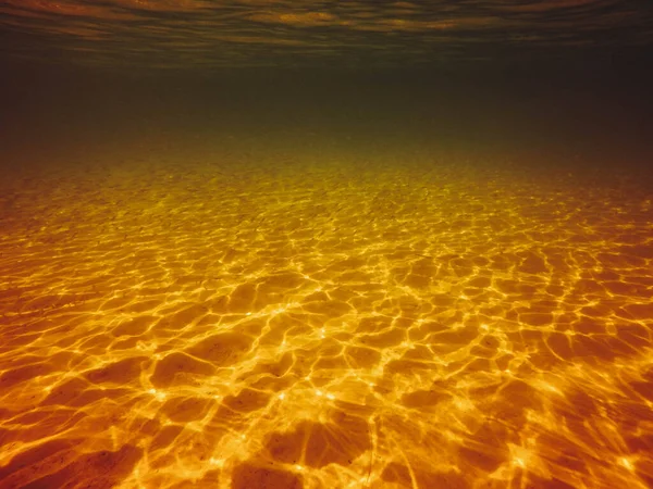 盐水摘要 水下景观 自然背景 — 图库照片