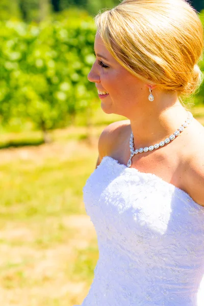 Bride On Her Wedding Day — Stock Photo, Image