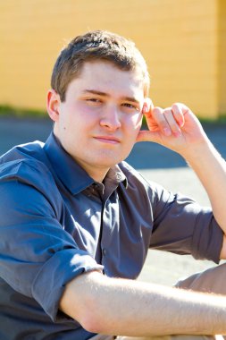 iş profesyonel açık havada Portreler