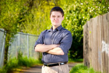 iş profesyonel açık havada Portreler