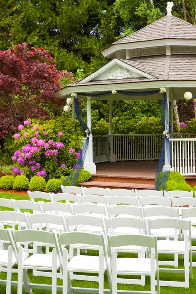 Location e sedie per matrimoni — Foto Stock