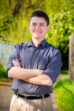 iş profesyonel açık havada Portreler